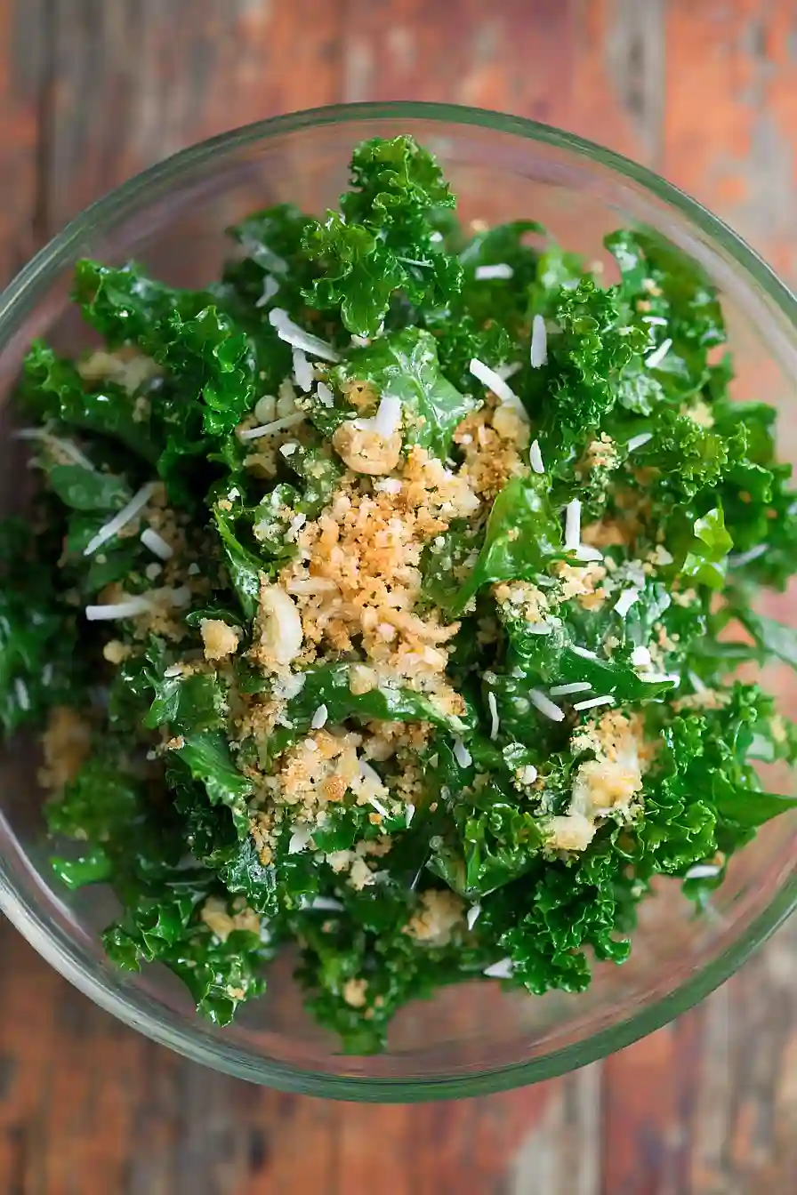 lemon parmesan kale salad