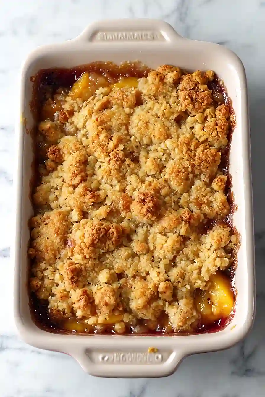 nectarine crisp