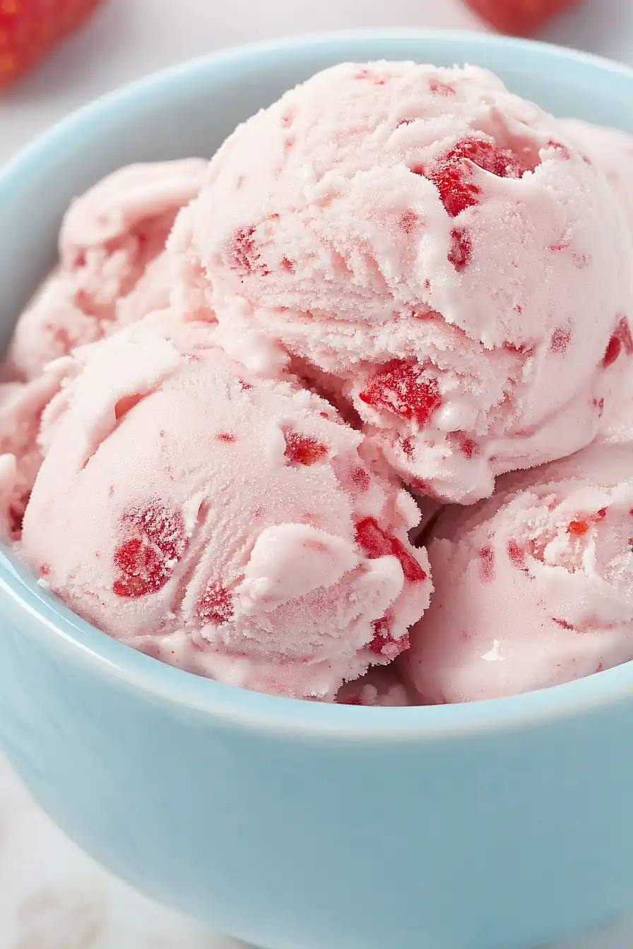 strawberry ice cream