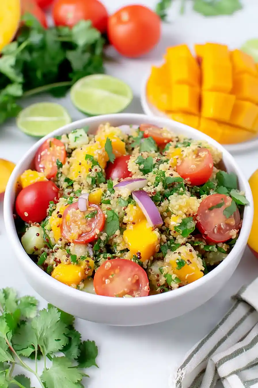 mango quinoa salad