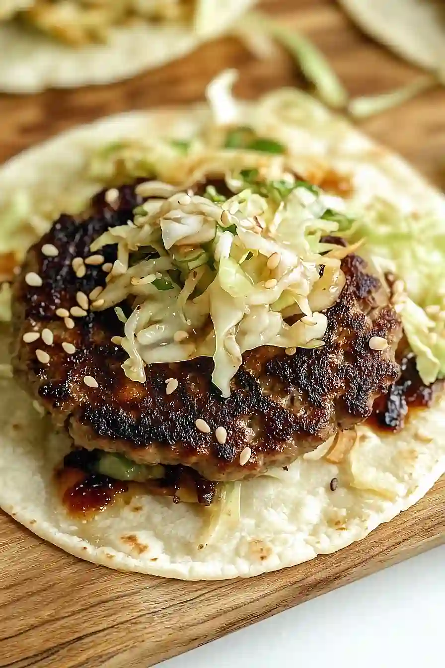 smash dumpling tacos