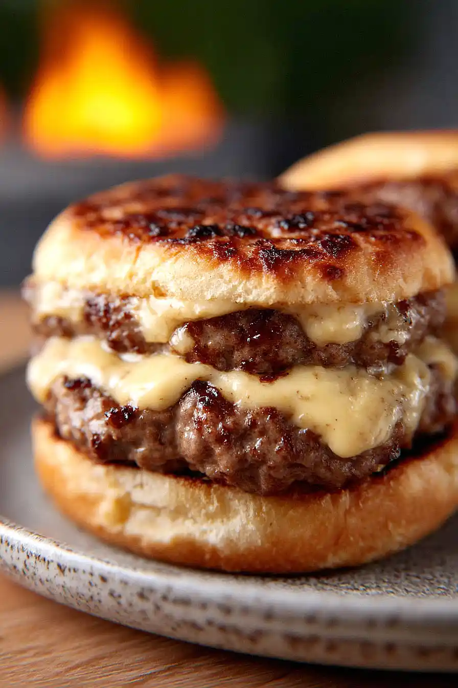 peanut butter and jelly smash burger