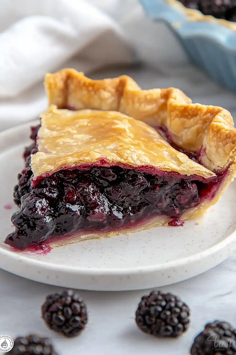 black raspberry pie