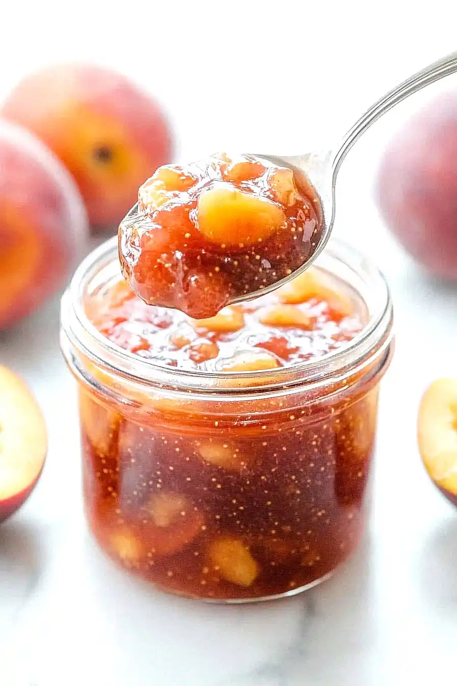 nectarine freezer jam