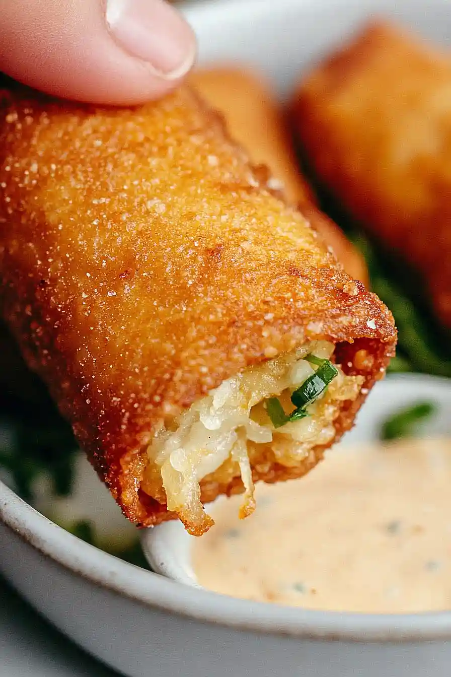hatch chile egg rolls