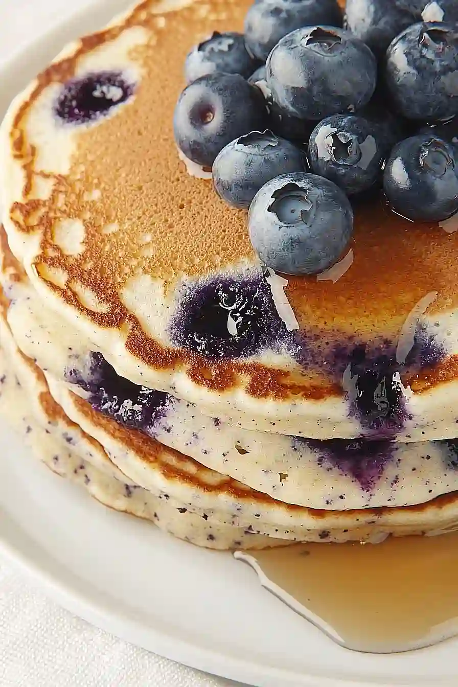 blueberry ricotta pancakes
