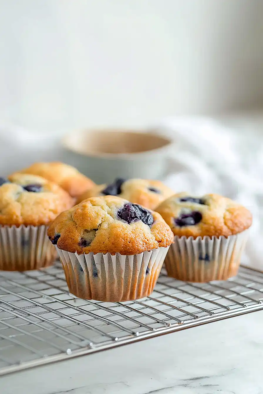 mini blueberry muffins