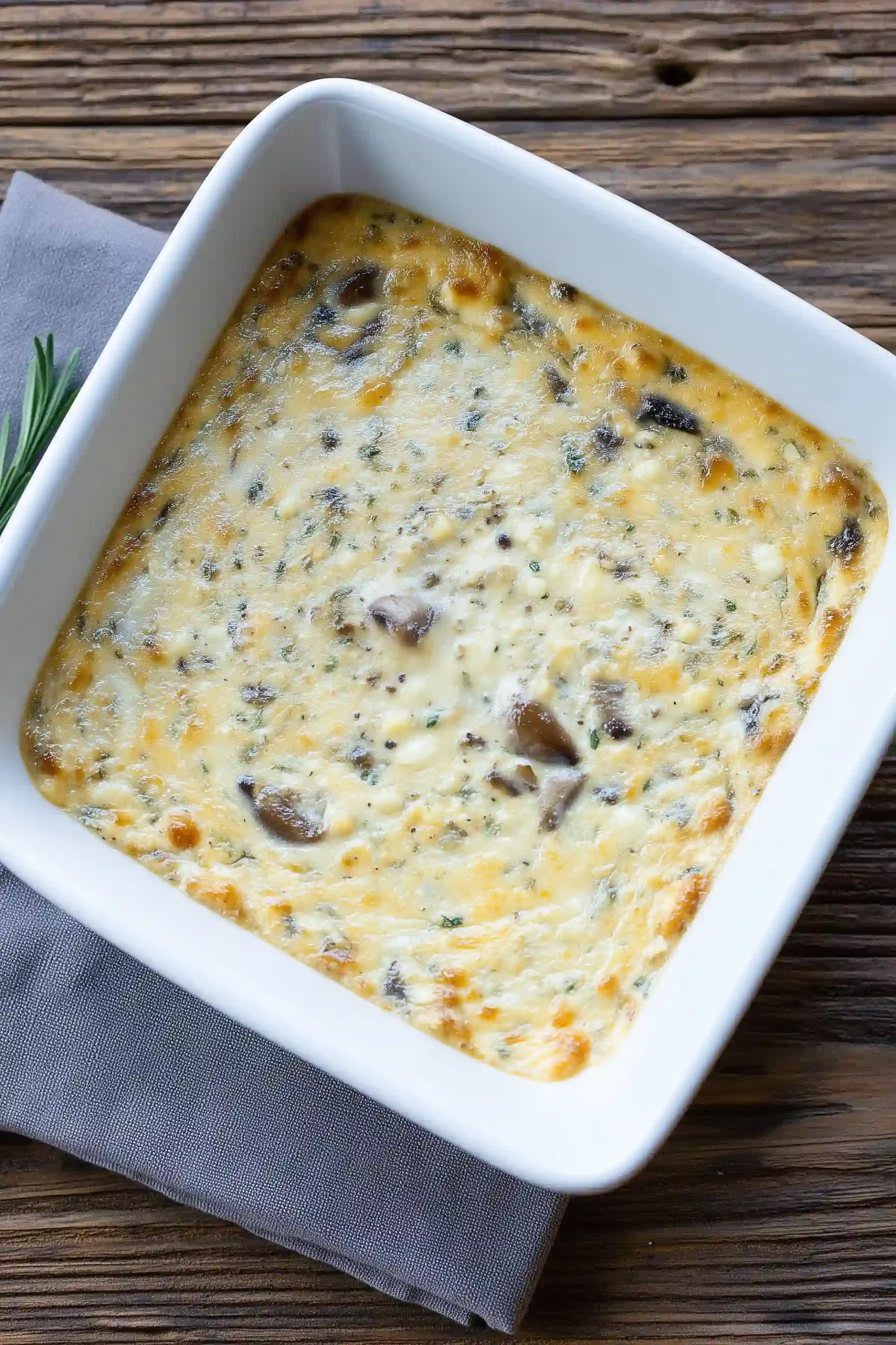 creamy mushroom dip