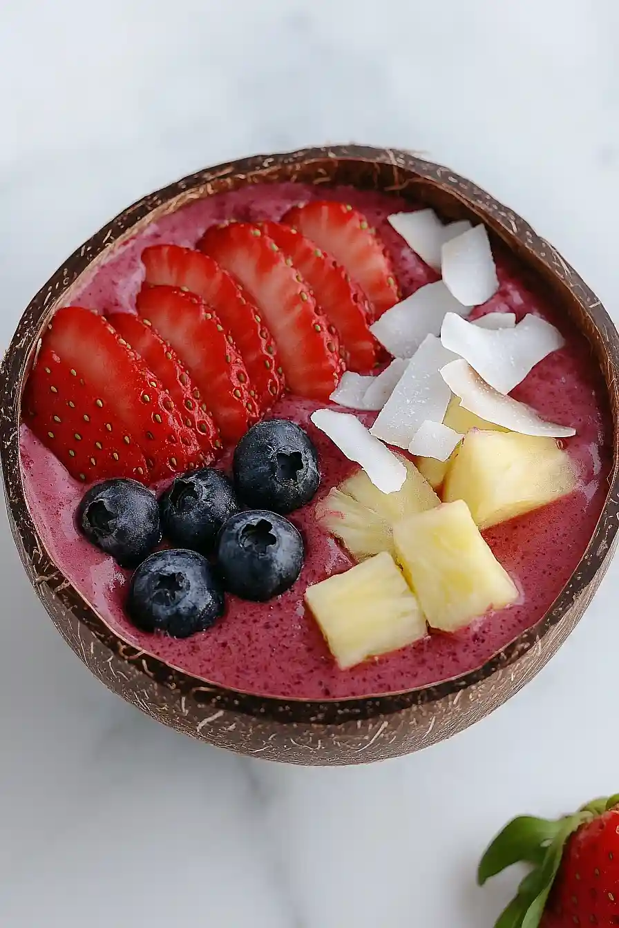fruit smoothie bowl