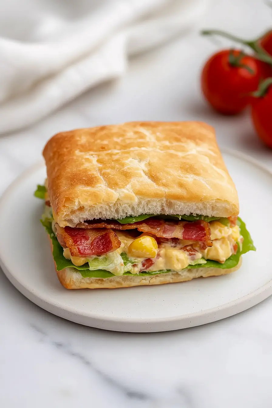 mini blt sandwich