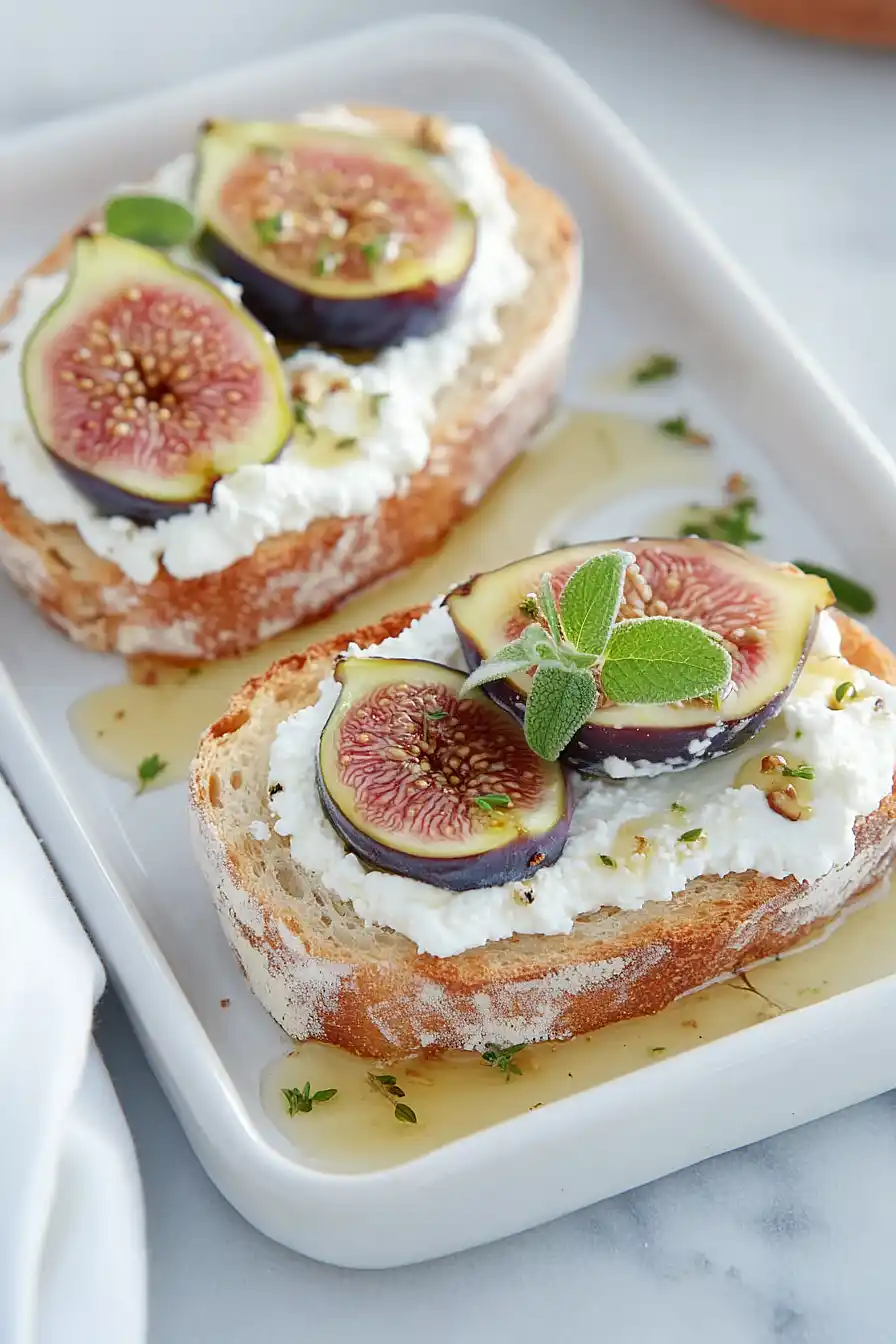 fig tartine