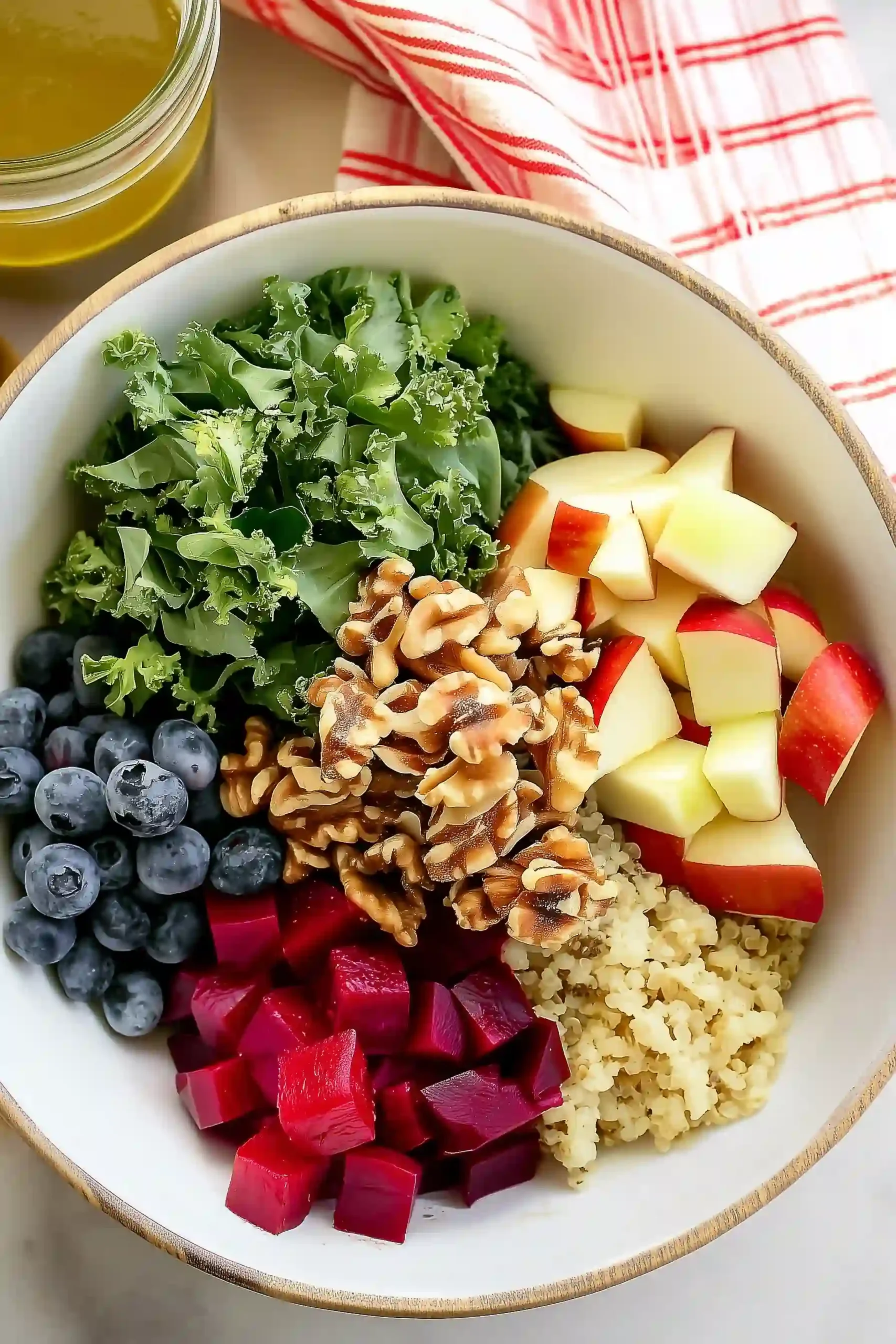 beet kale quinoa salad