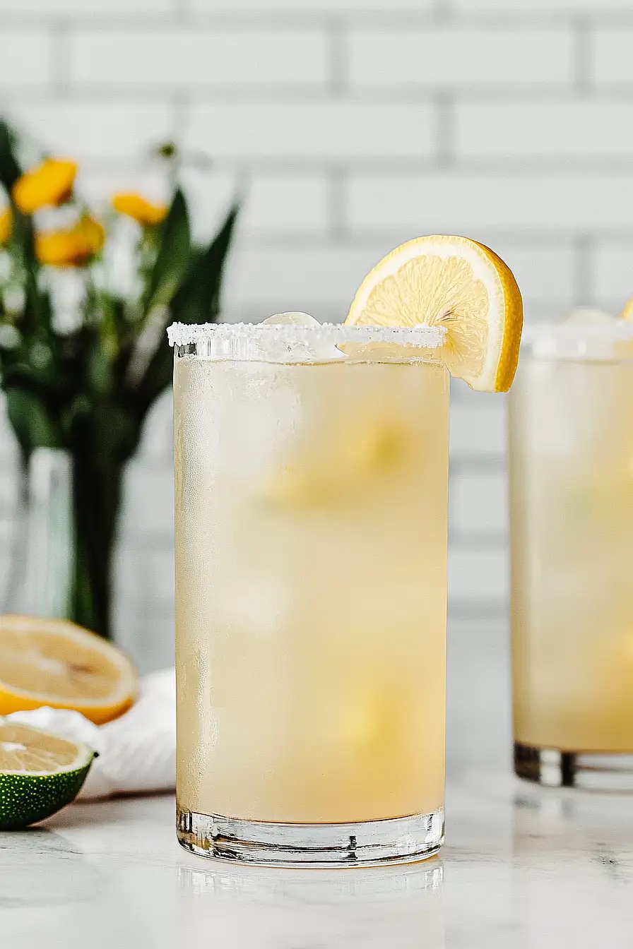 margarita with jalapeño infused tequila