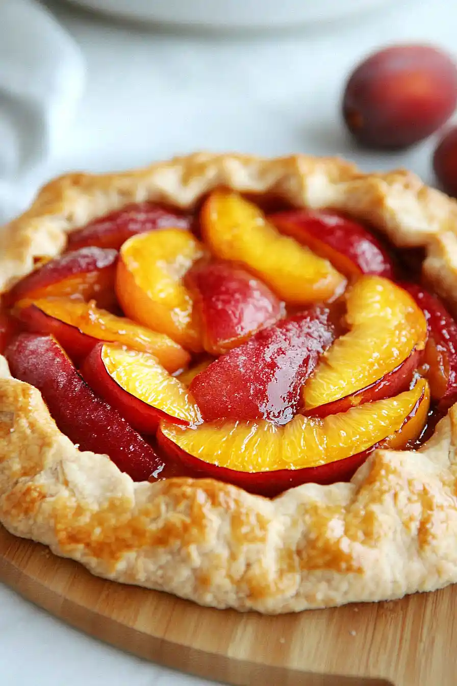 nectarine galette