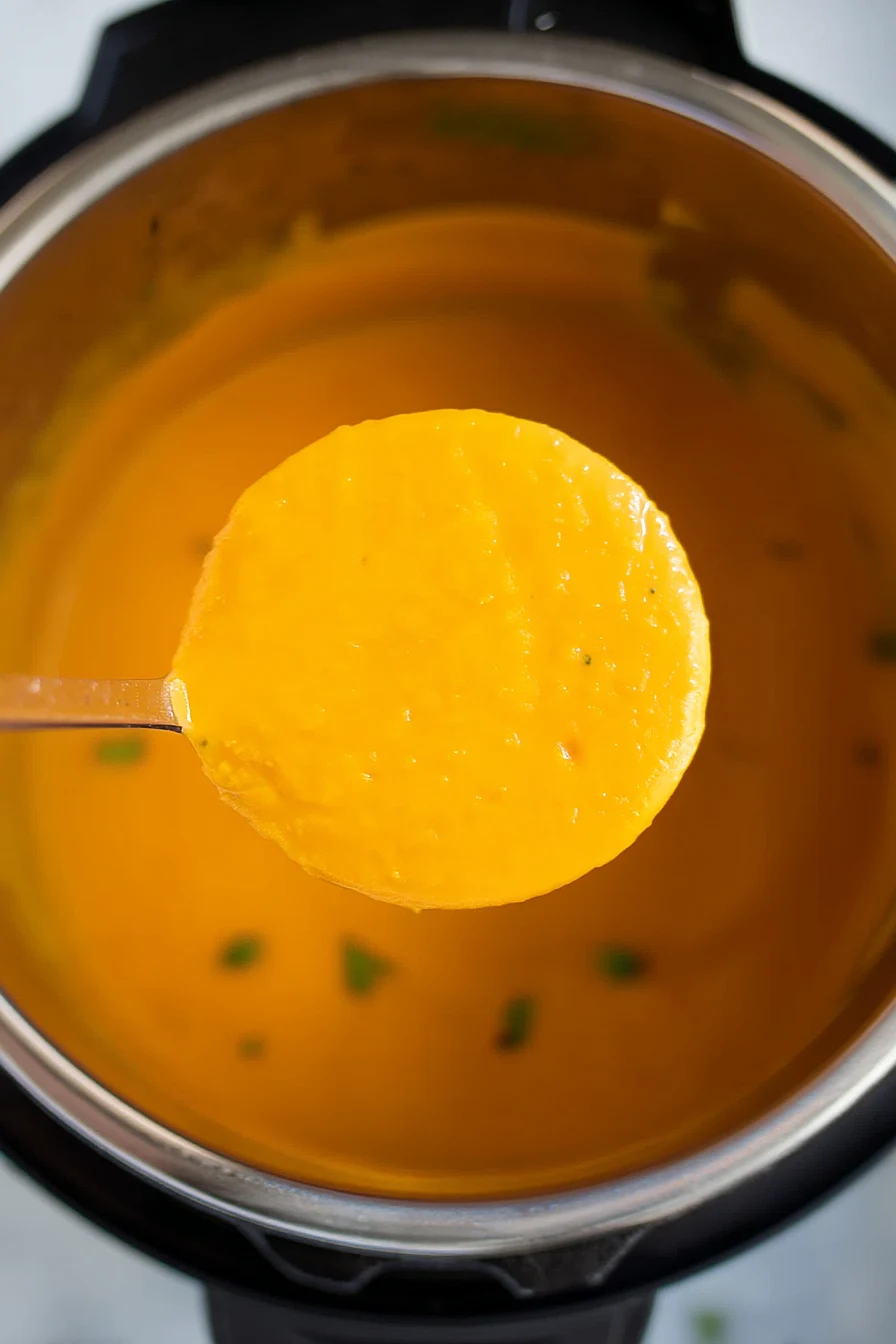 instant pot carrot ginger soup