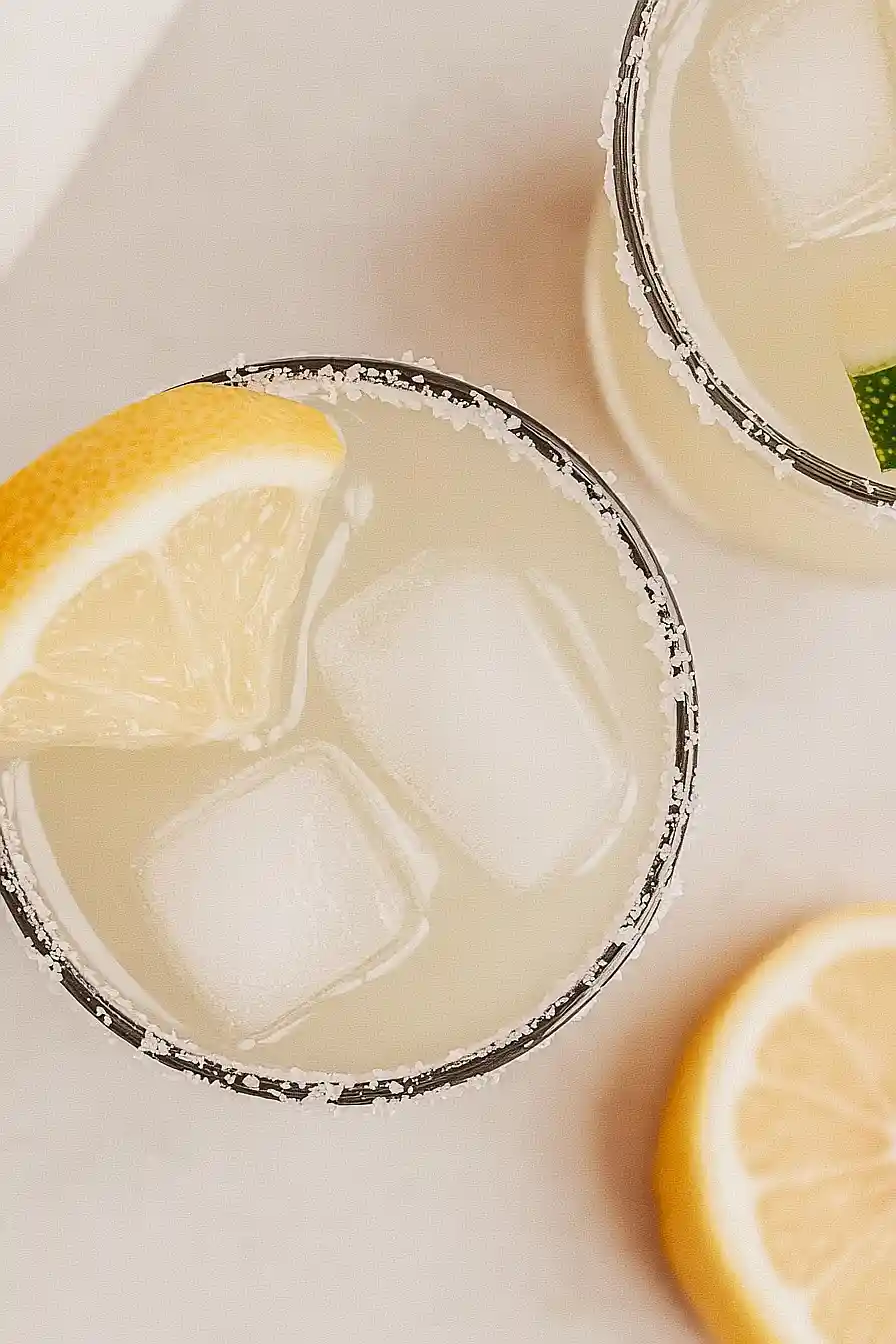 margarita with jalapeño infused tequila