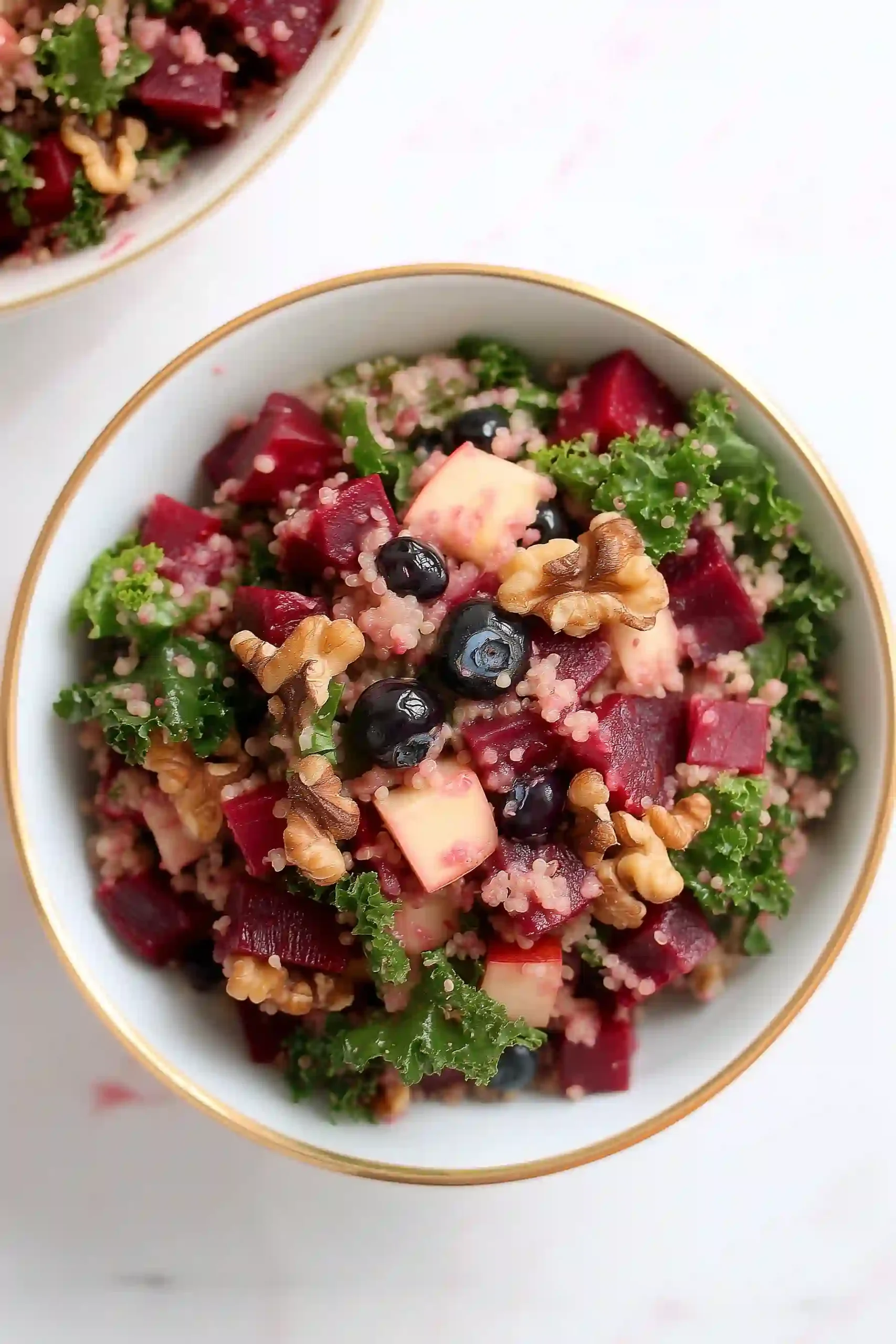 beet kale quinoa salad