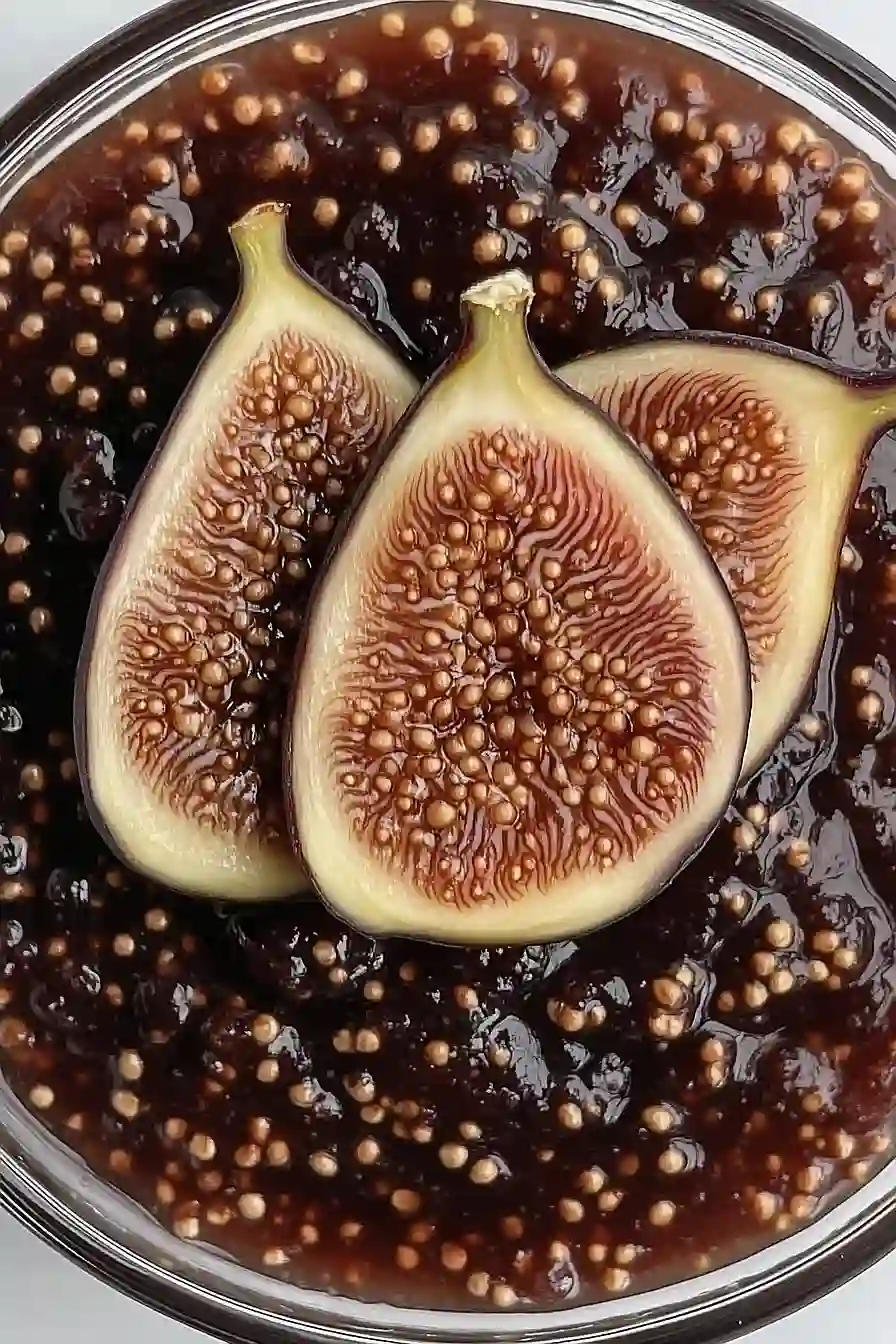 fig jam from dried figs