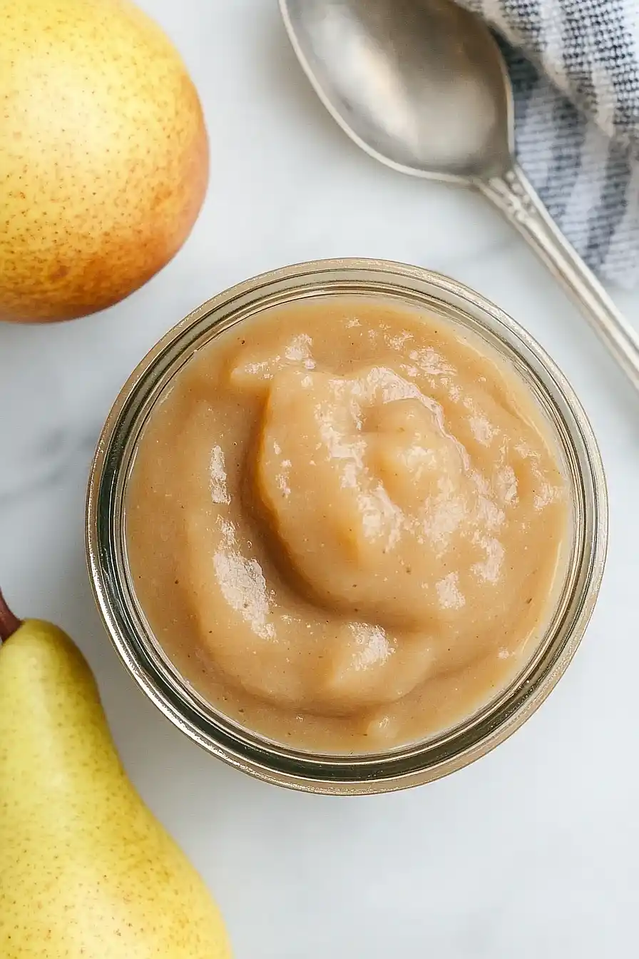 canning pear butter