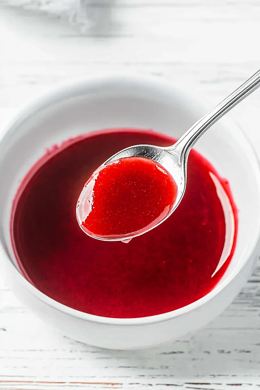 raspberry sauce
