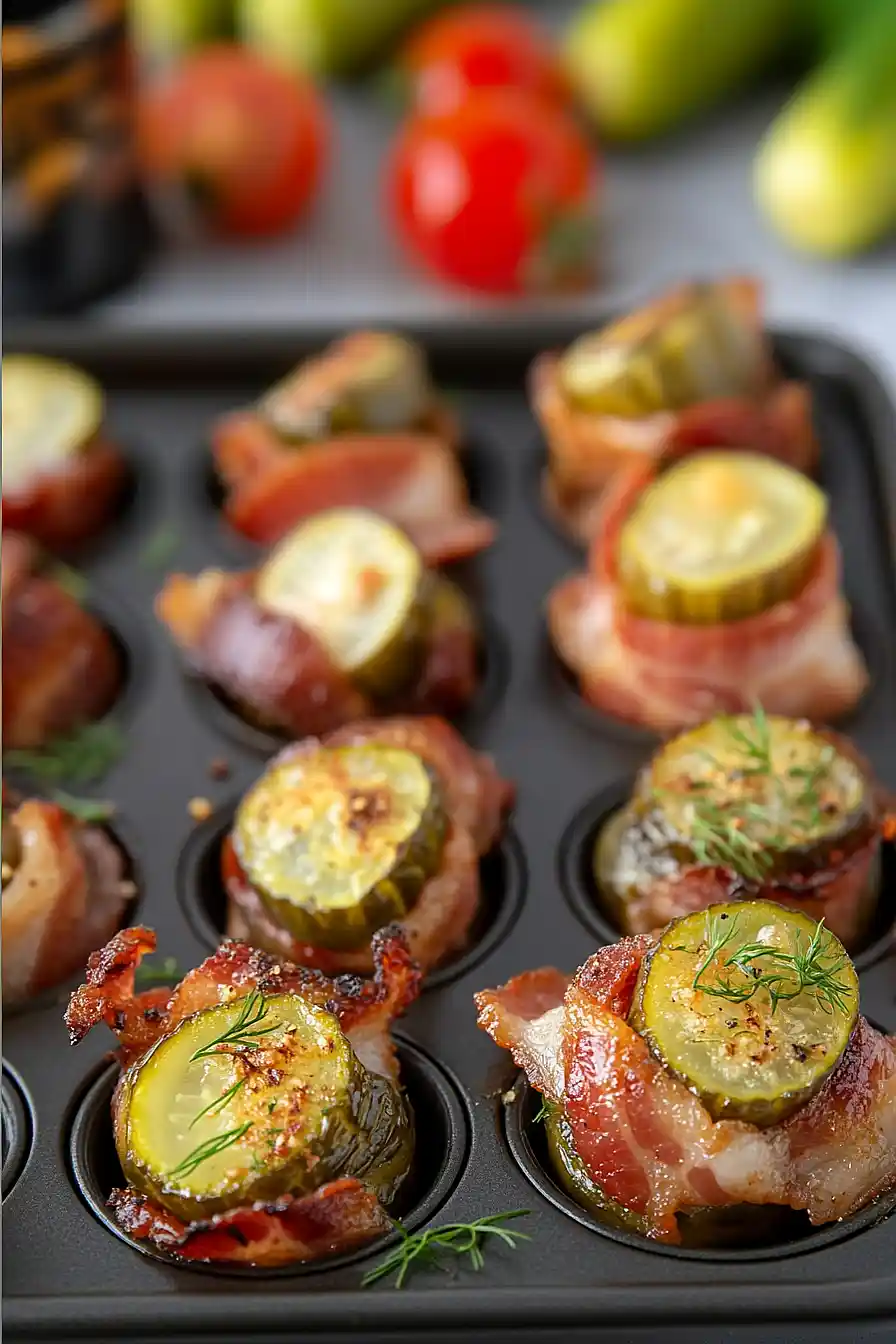 dill pickle bacon shots