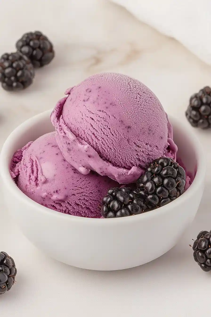 black raspberry ice cream