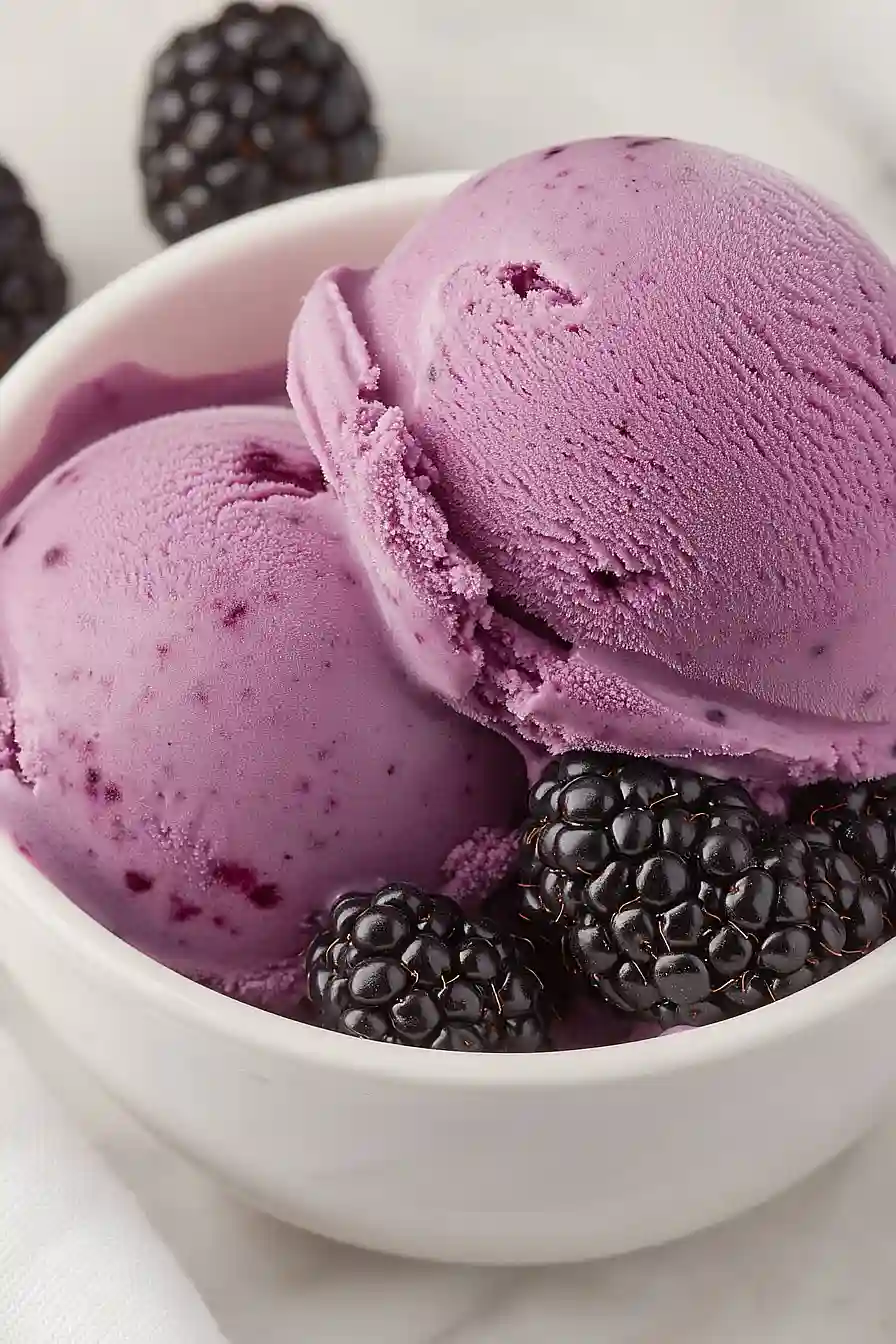black raspberry ice cream