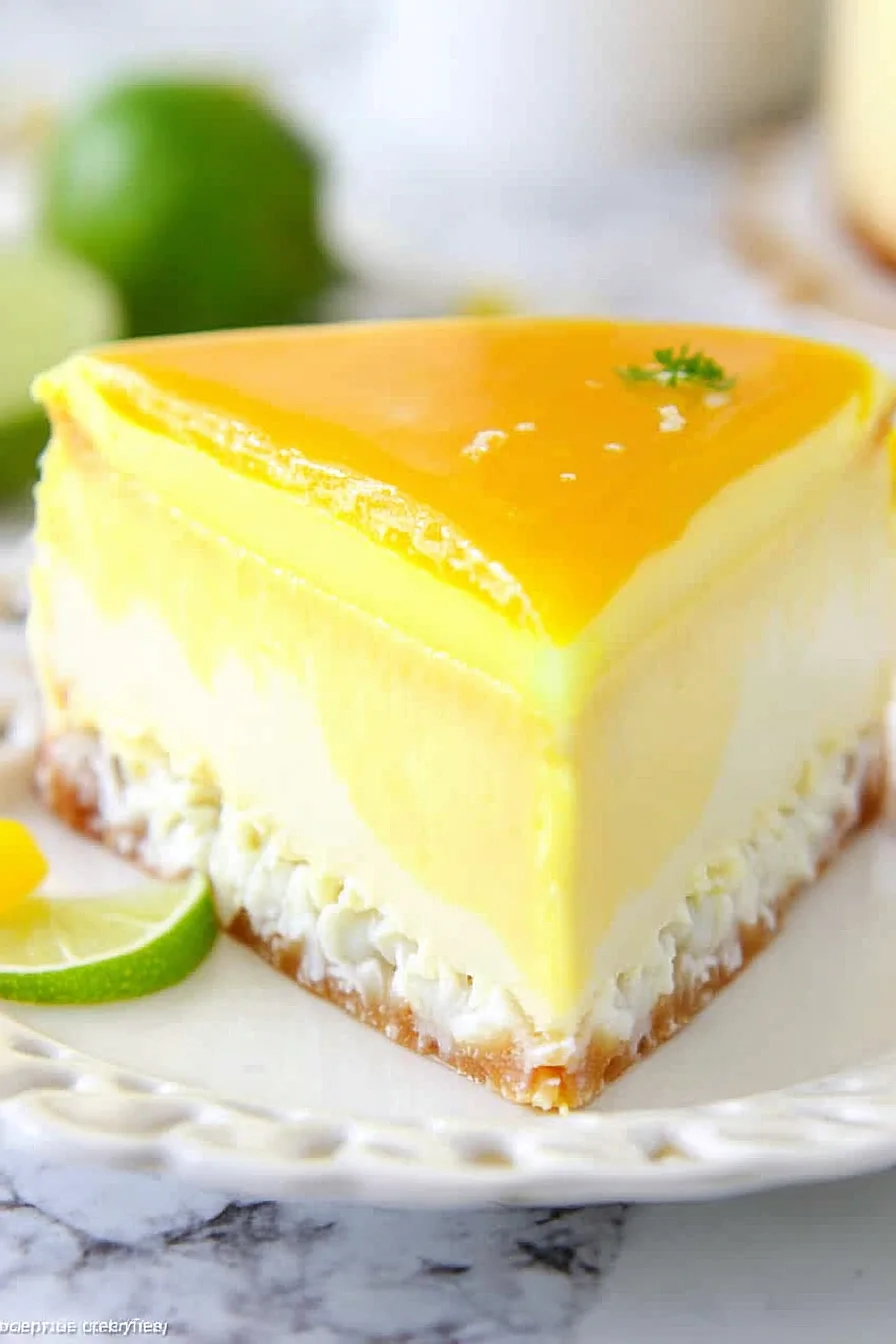 mango key lime cheesecake