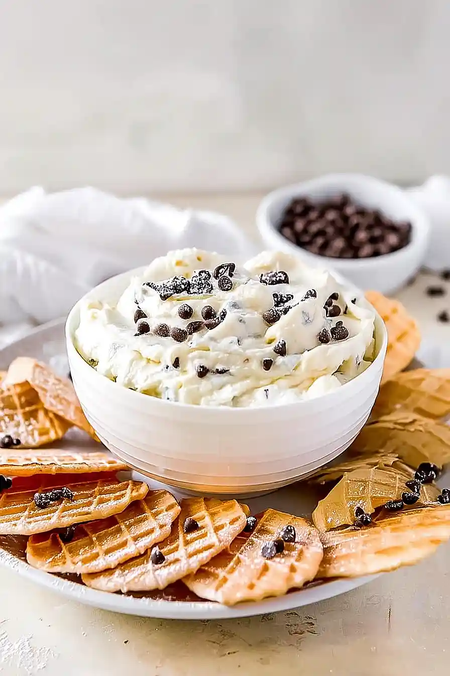 cannoli dip with ricotta and marscapone