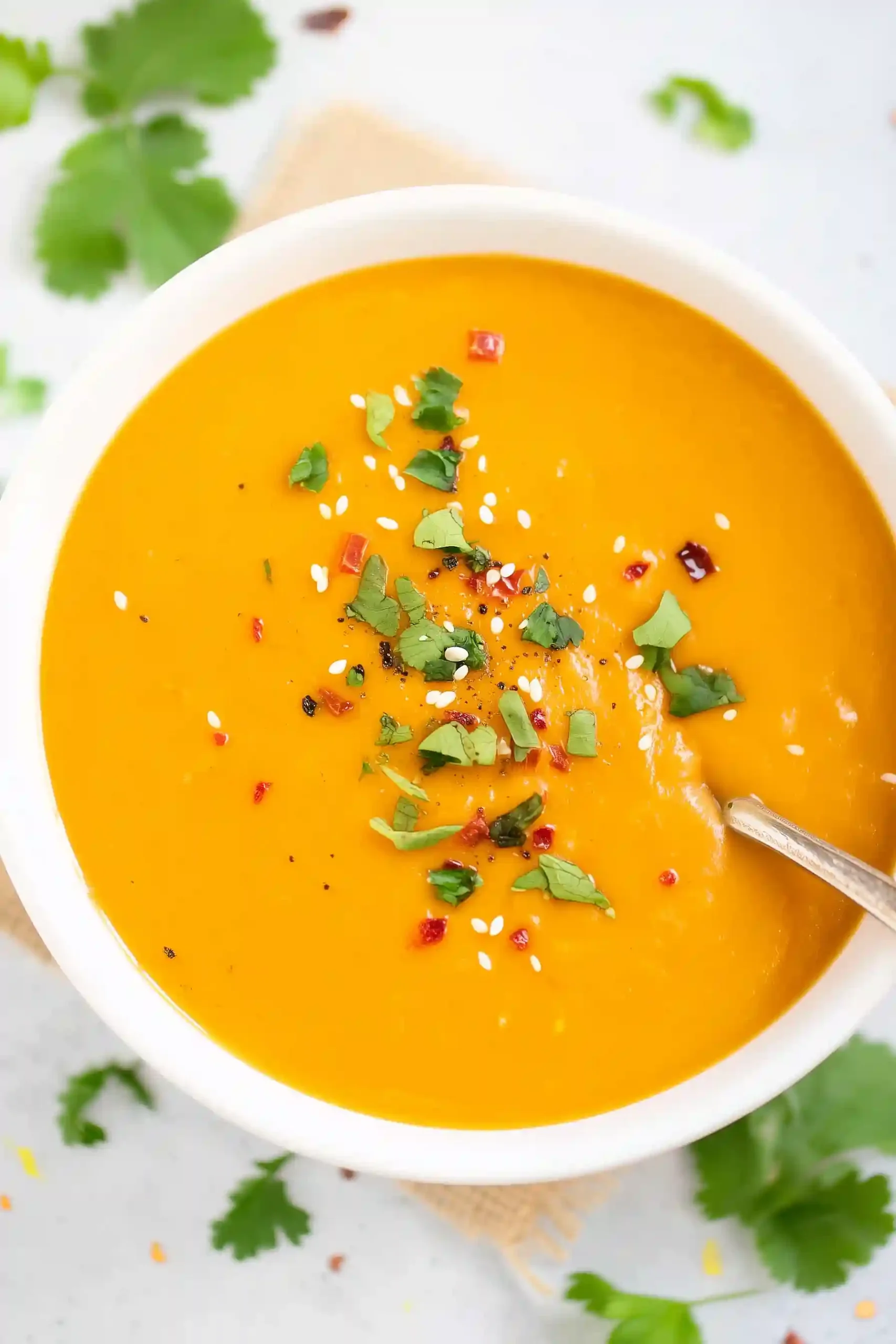 instant pot carrot ginger soup