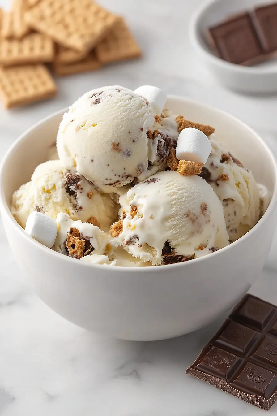 s'mores ice cream