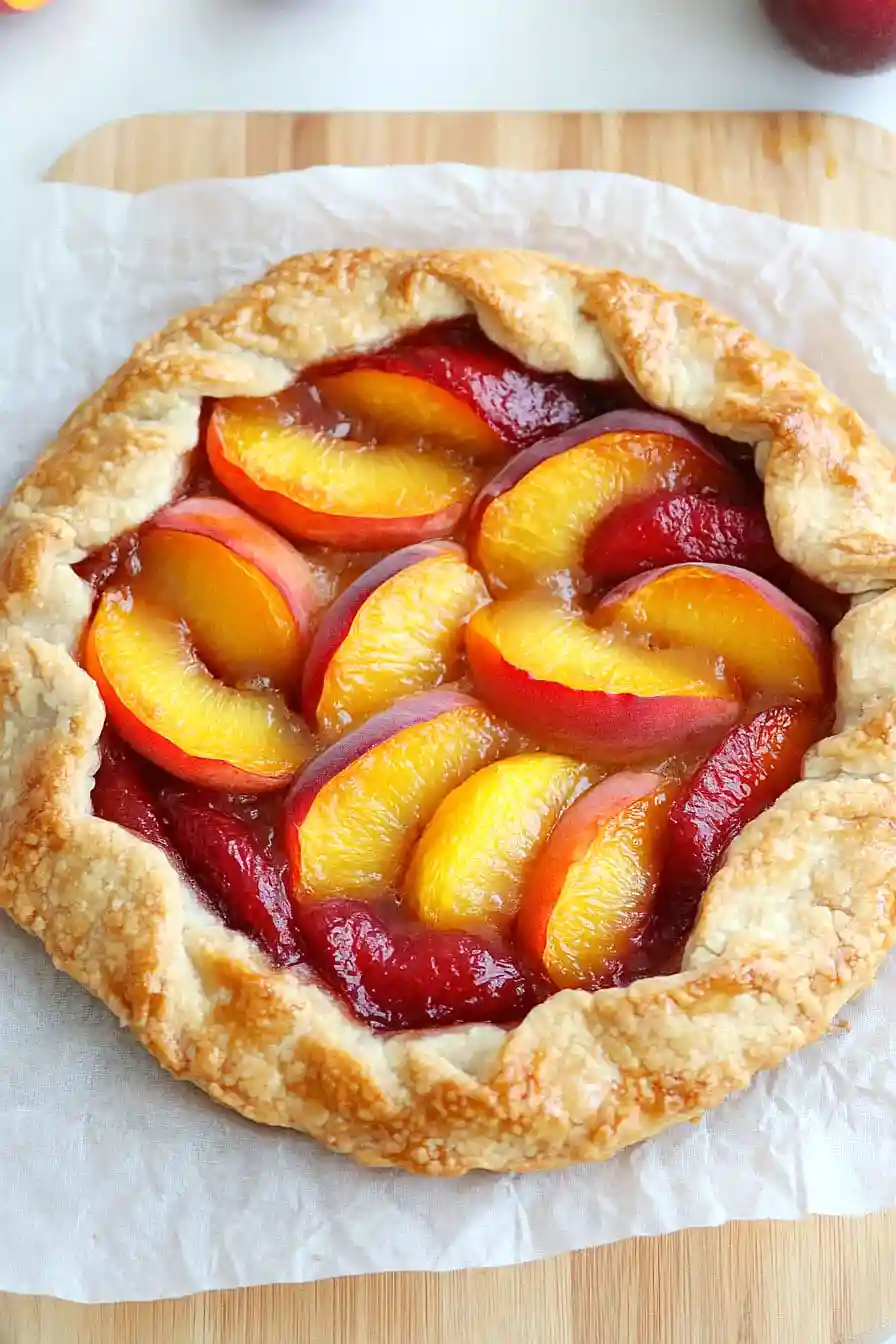 nectarine galette