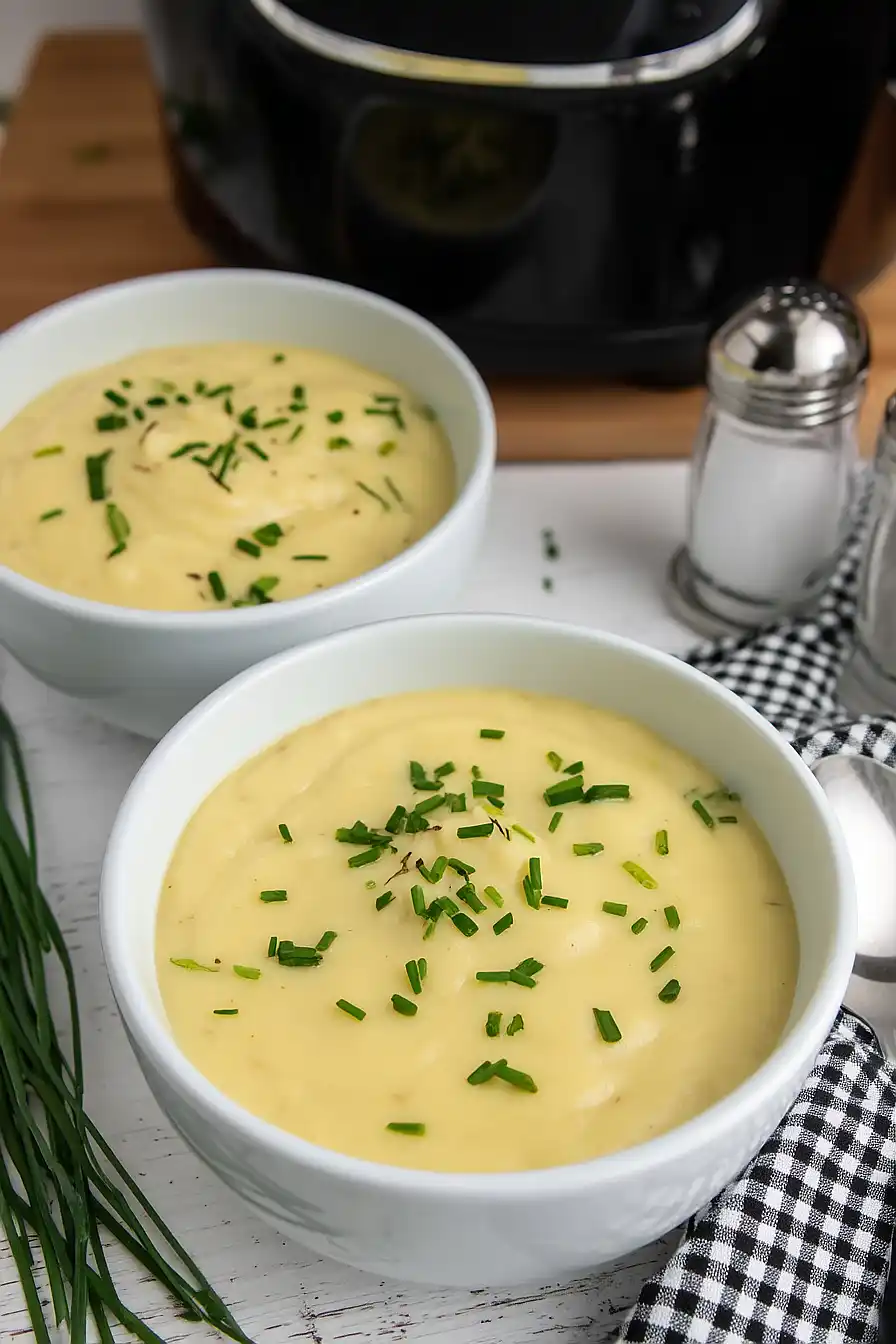 crockpot potato leek soup