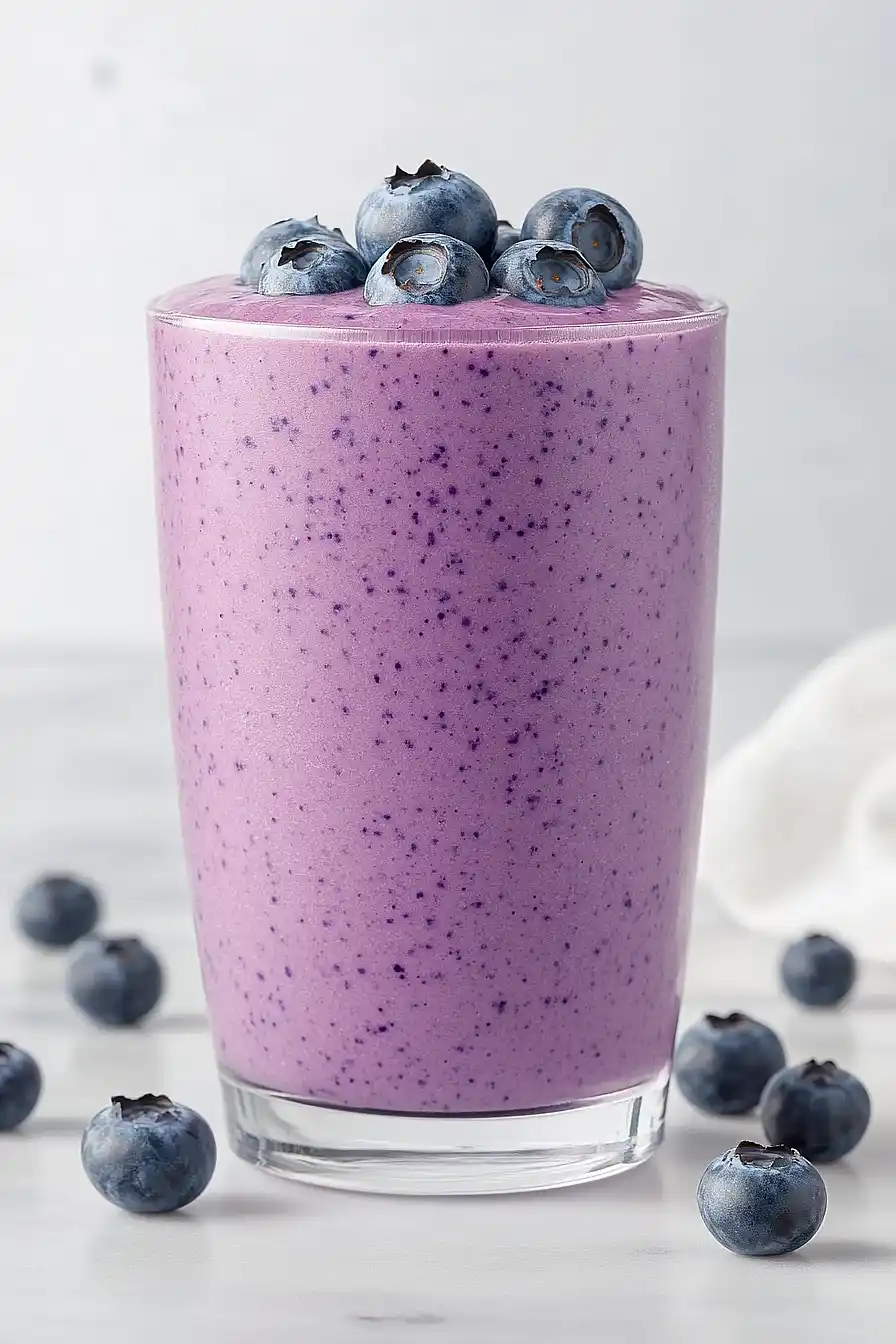 blueberry yogurt smoothie