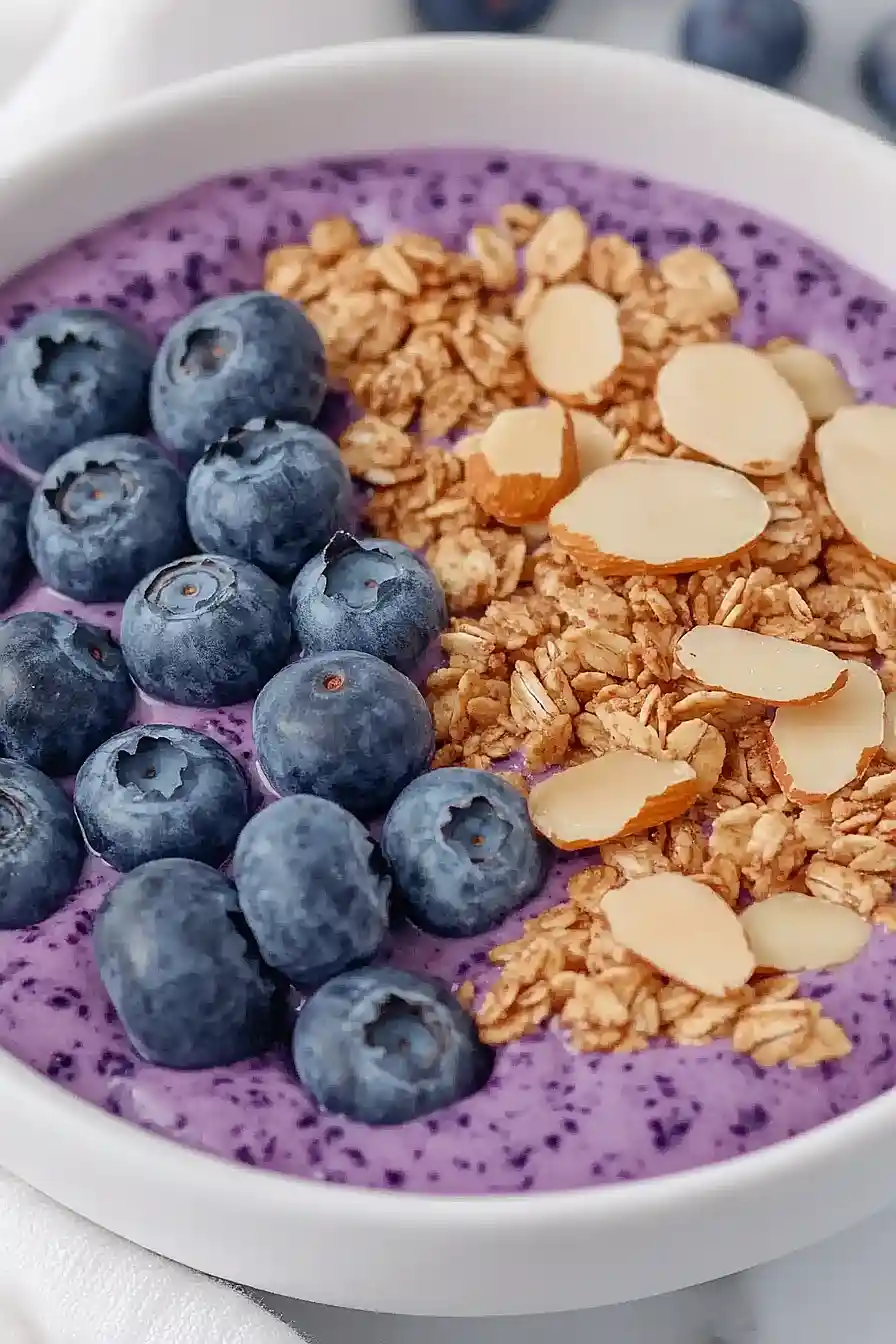 blueberry yogurt bowl
