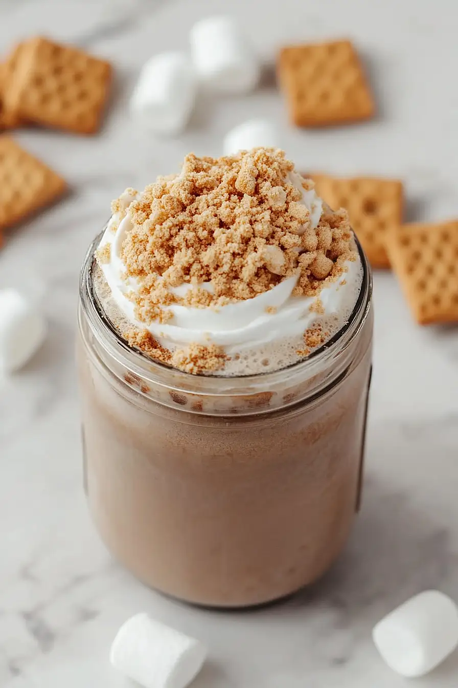 s'mores iced coffee