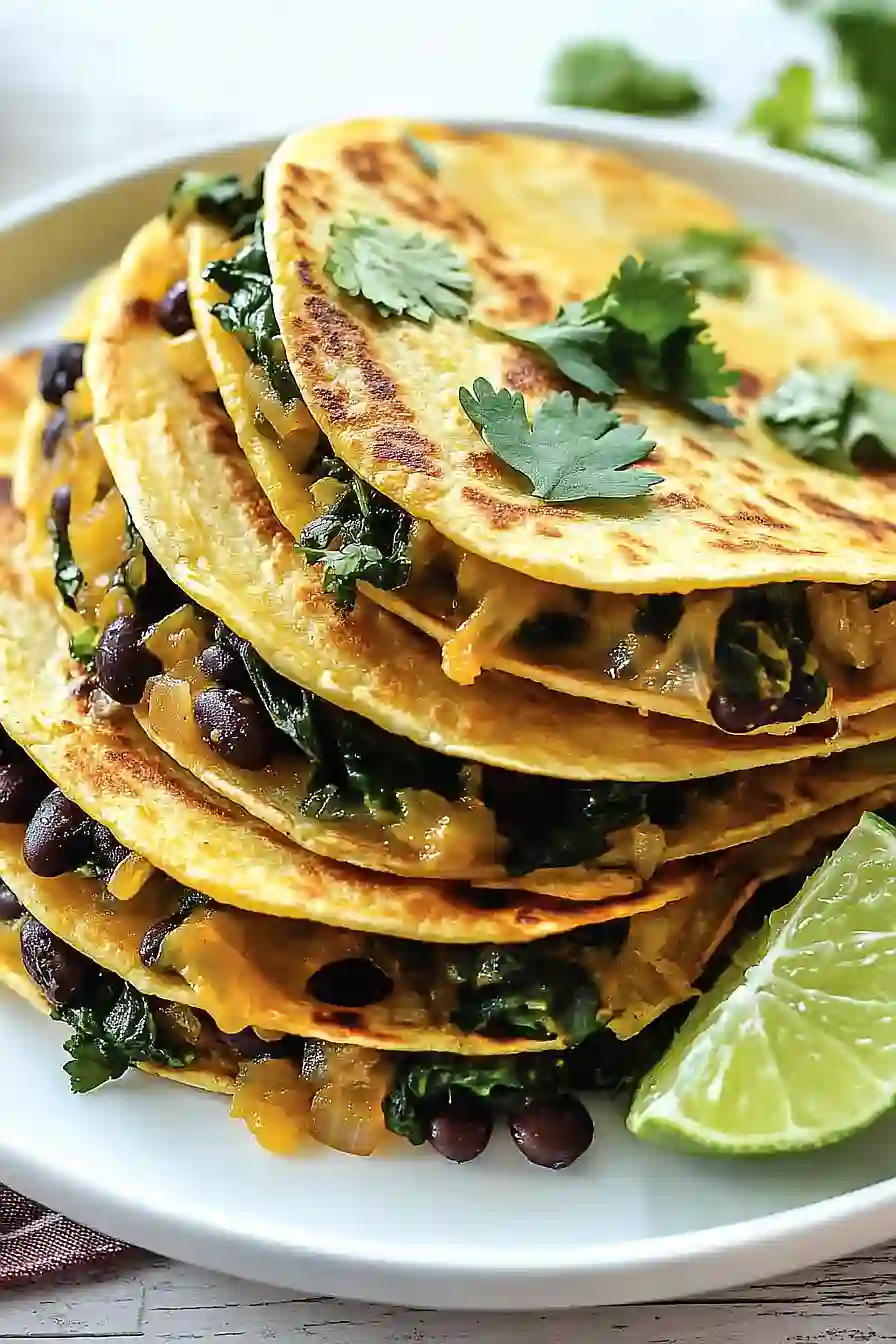 cheese quesadillas with corn tortillas