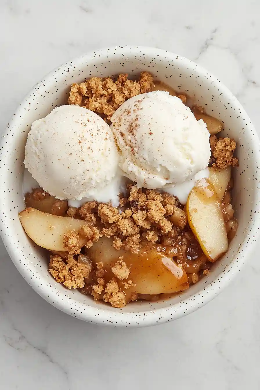 apple crisp with almond flour