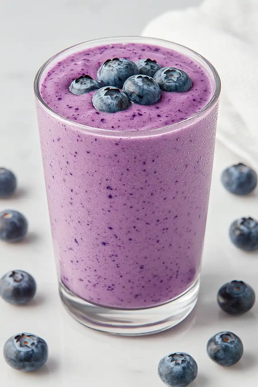 blueberry yogurt smoothie