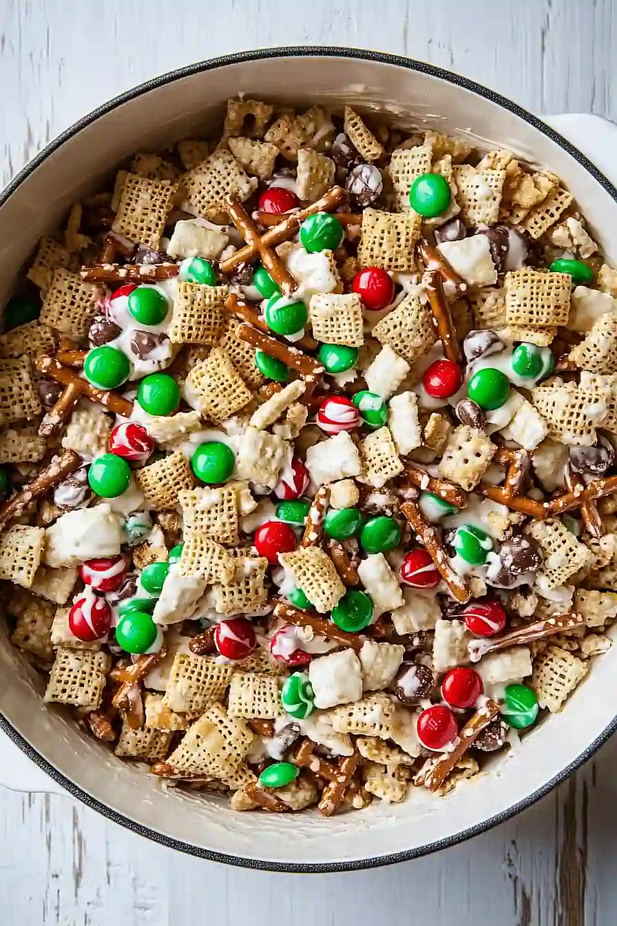 christmas trail mix