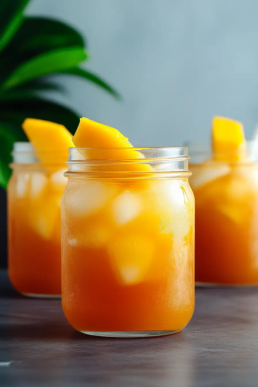 mango iced tea