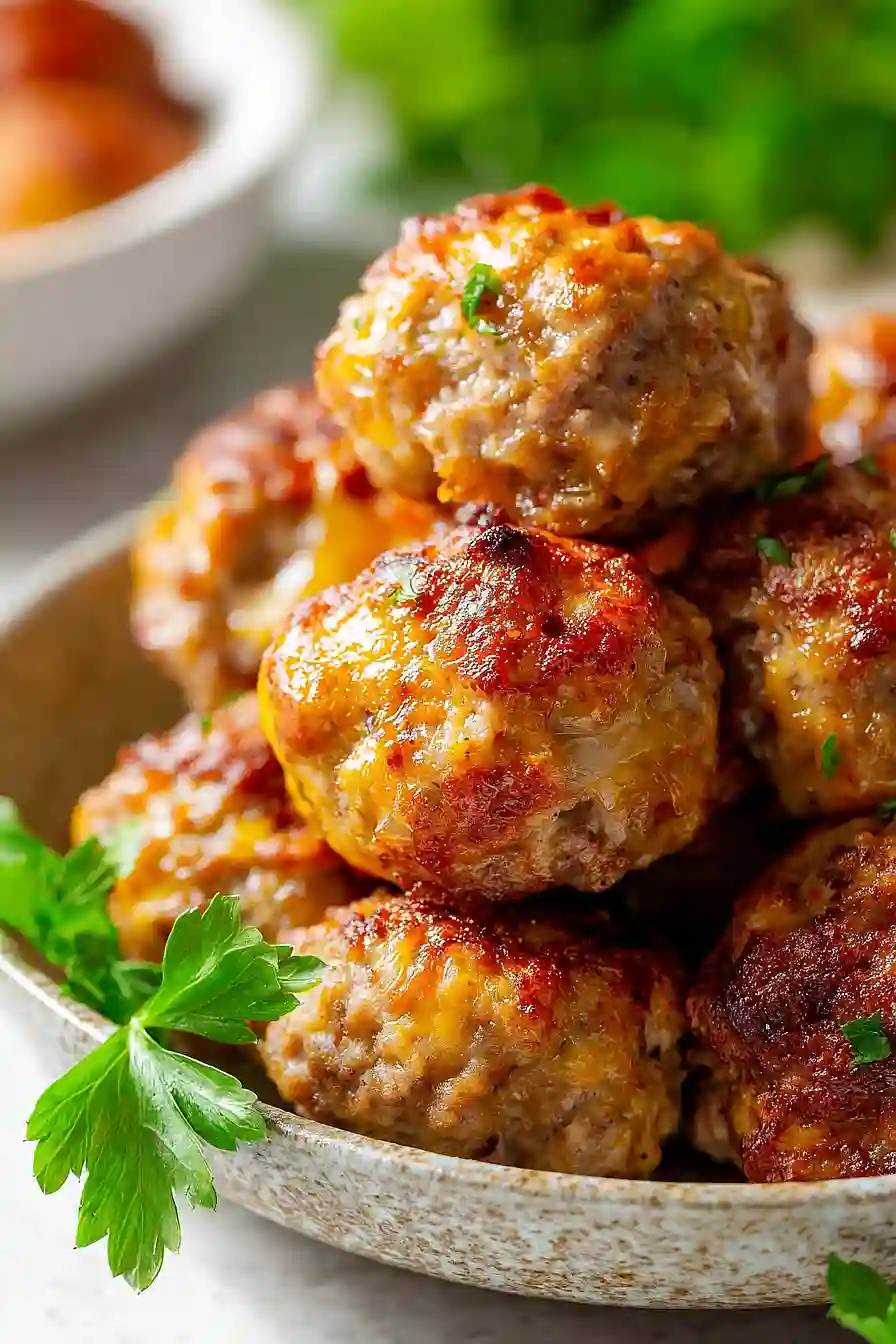 sausage balls with self rising flour