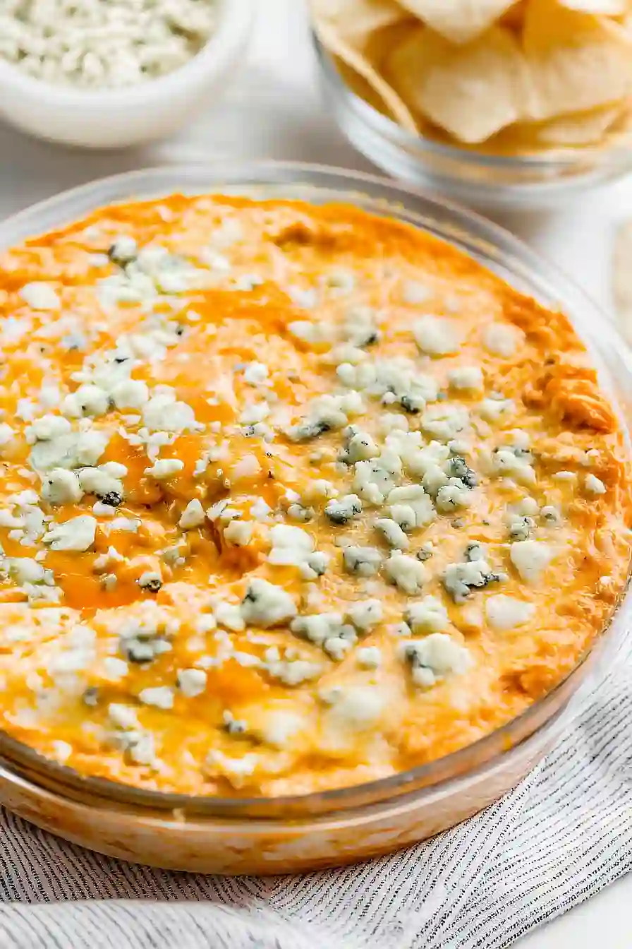 buffalo chicken dip with blue cheese
