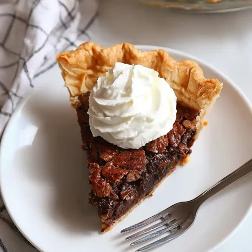 fudgy chocolate pecan pie