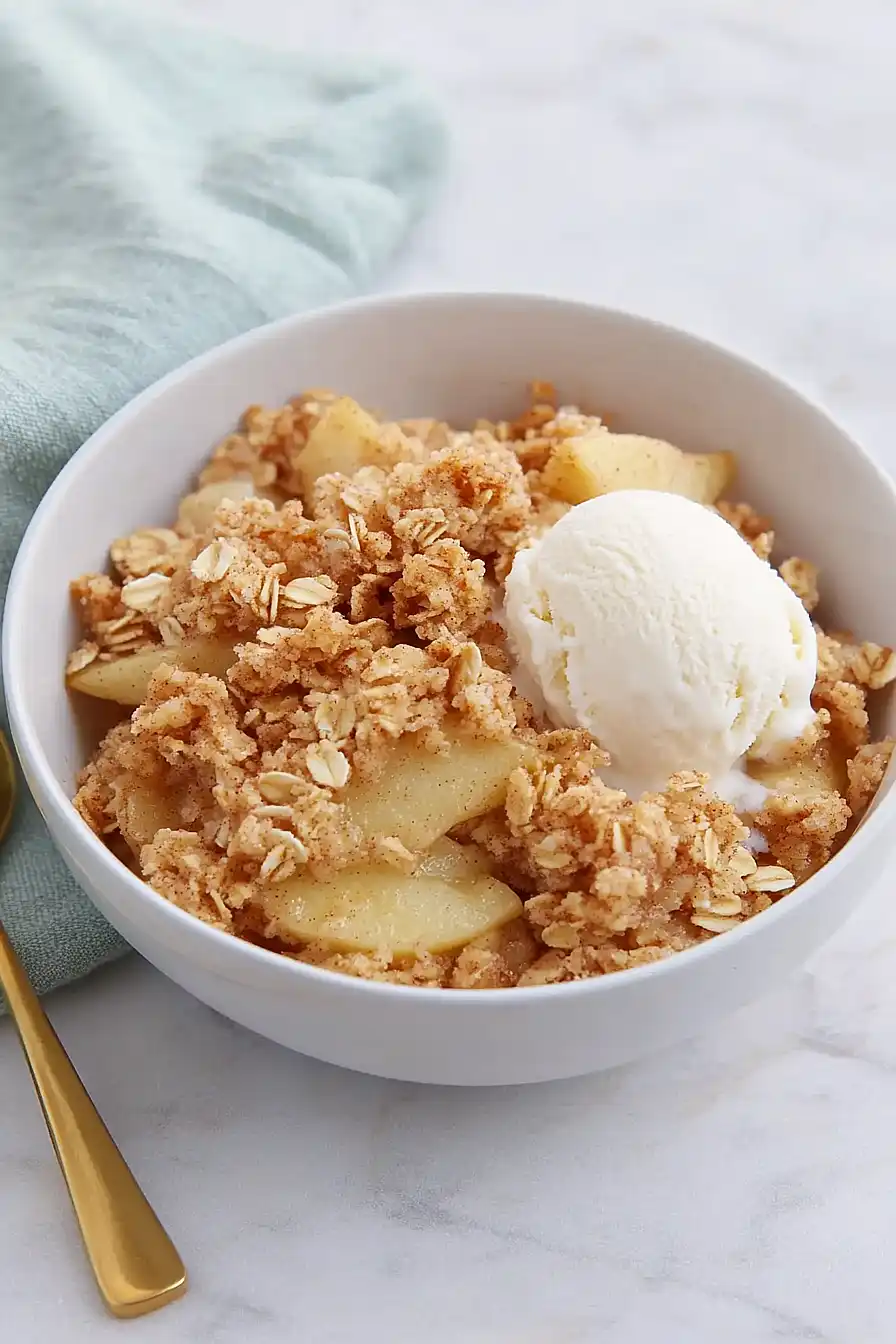 apple crisp topping
