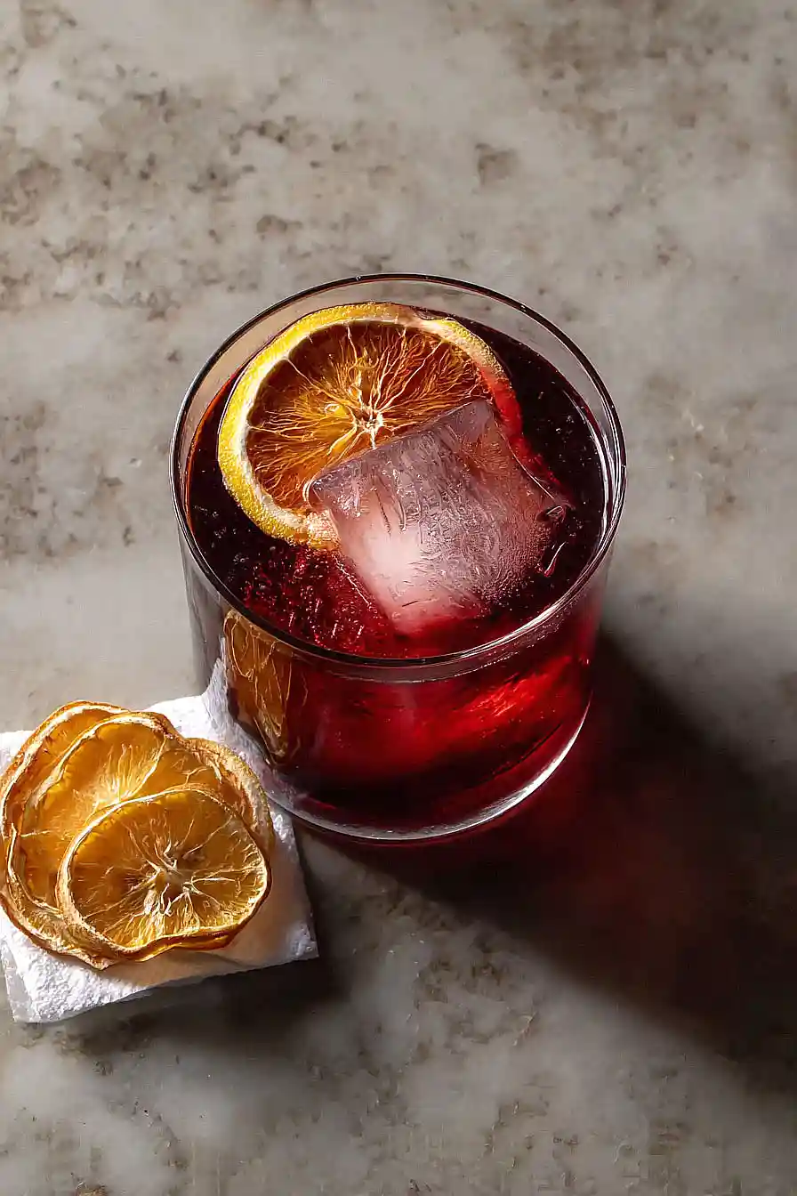 mulled wine negroni