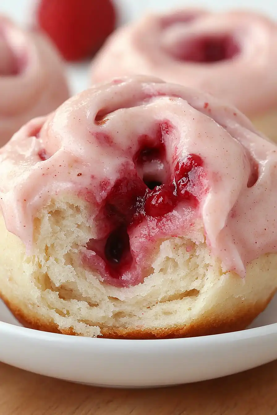 strawberry cinnamon rolls