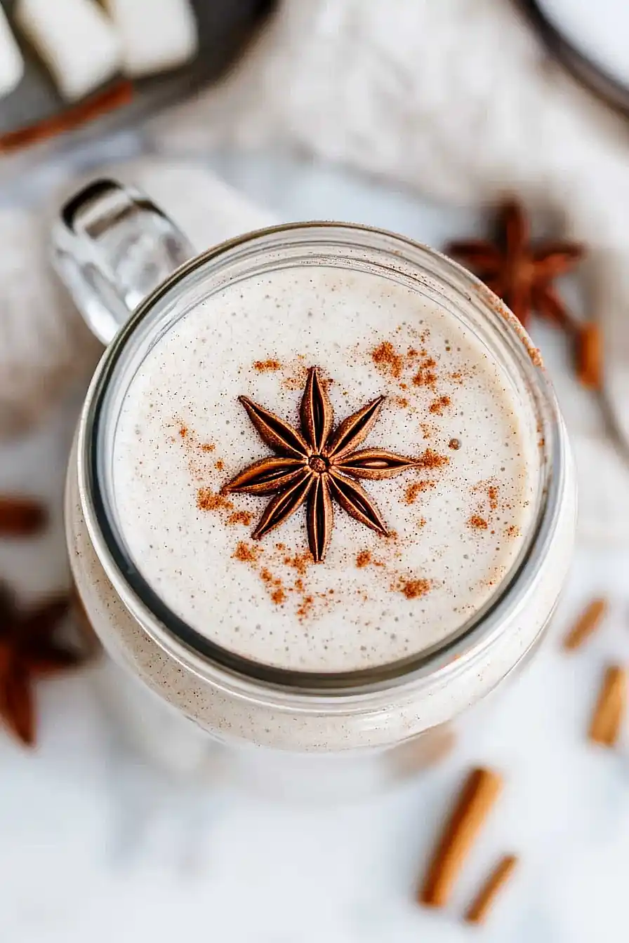 spiced chai tea latte