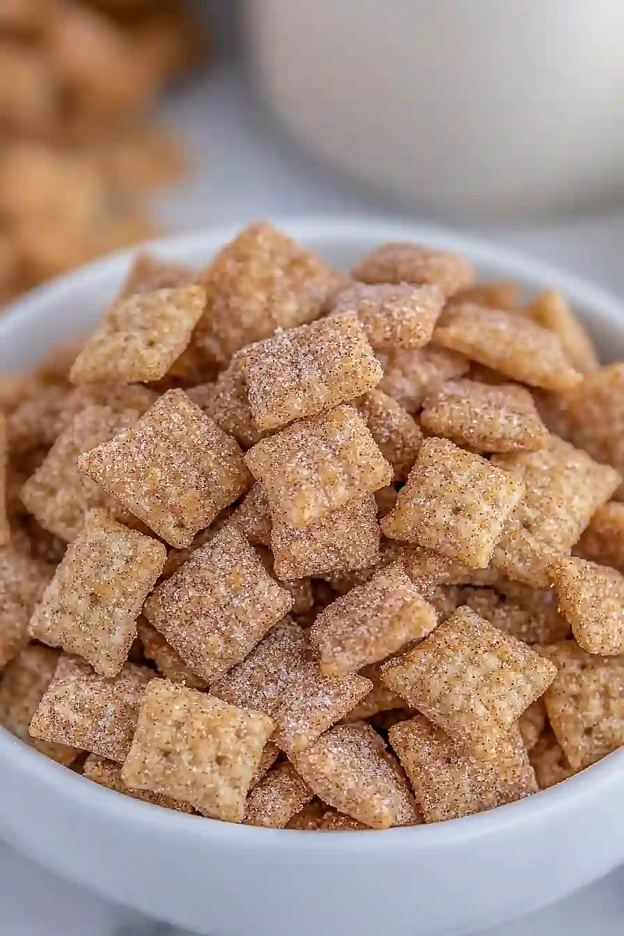 cinnamon sugar chex mix recipe