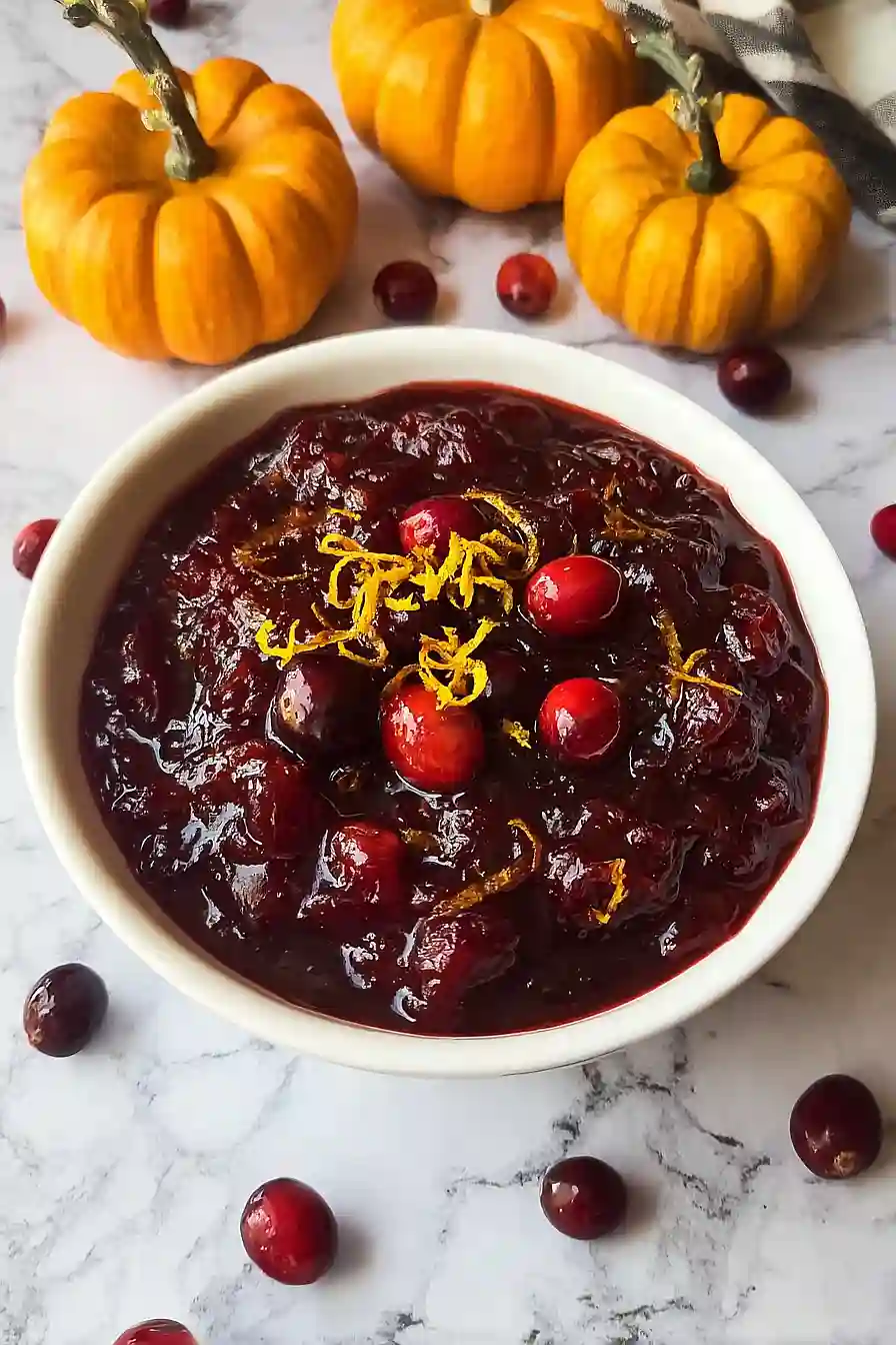 cranberry sauce from dried cranberries